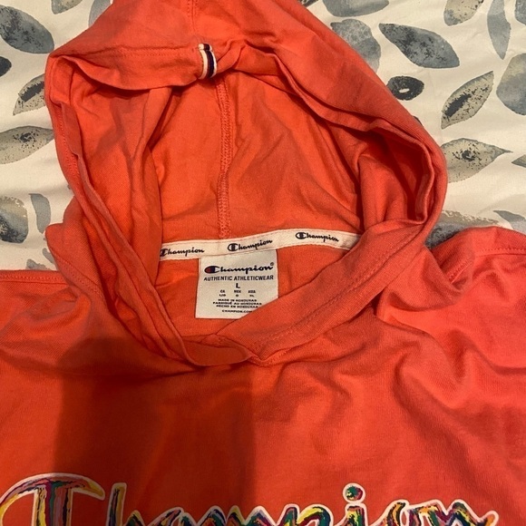 Champion Pink lightweight sweatshirt Large - Picture 3 of 5